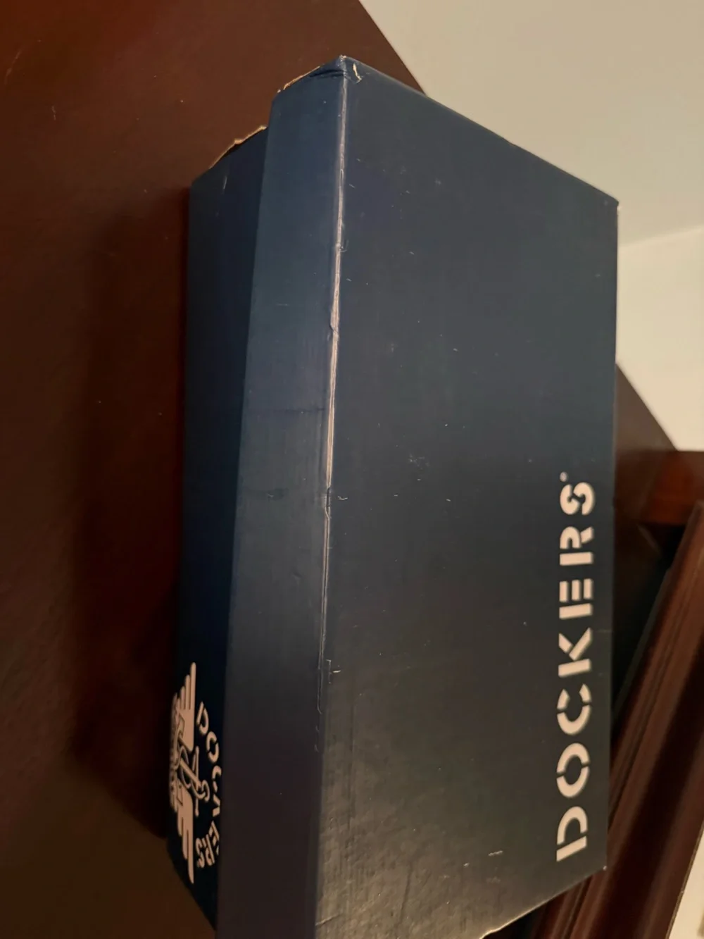 Dockers Brown Casual Shoes Box with White Logo